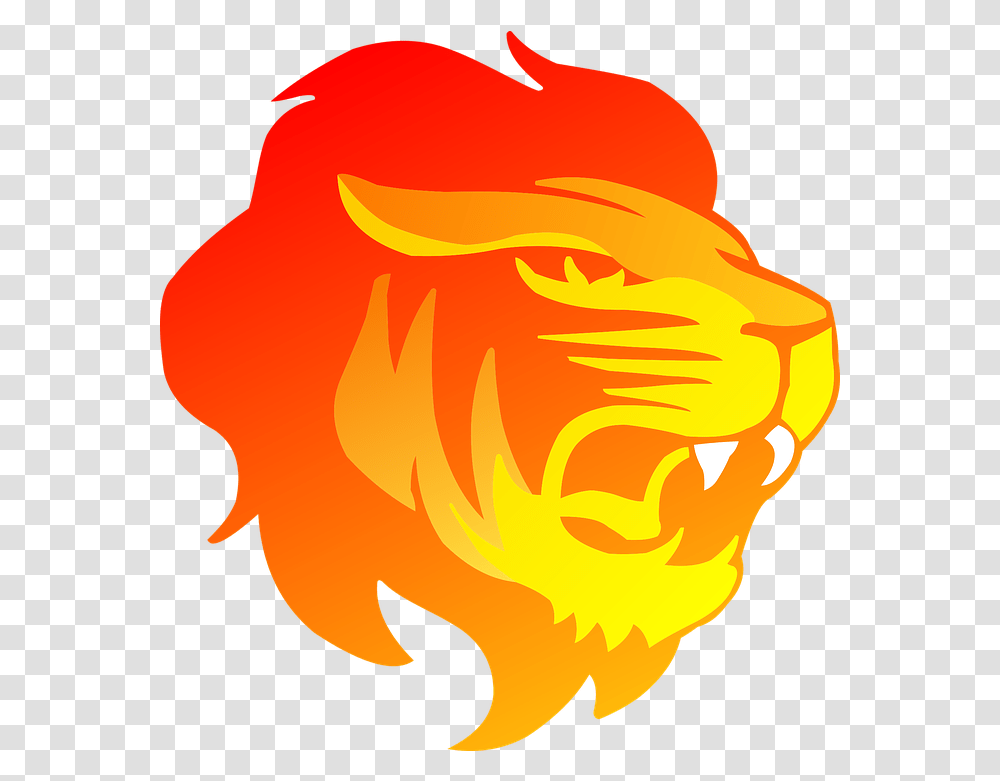 Lion Head Logo 4 Image Lion Logo Hd, Goldfish, Animal, Nature, Outdoors Transparent Png