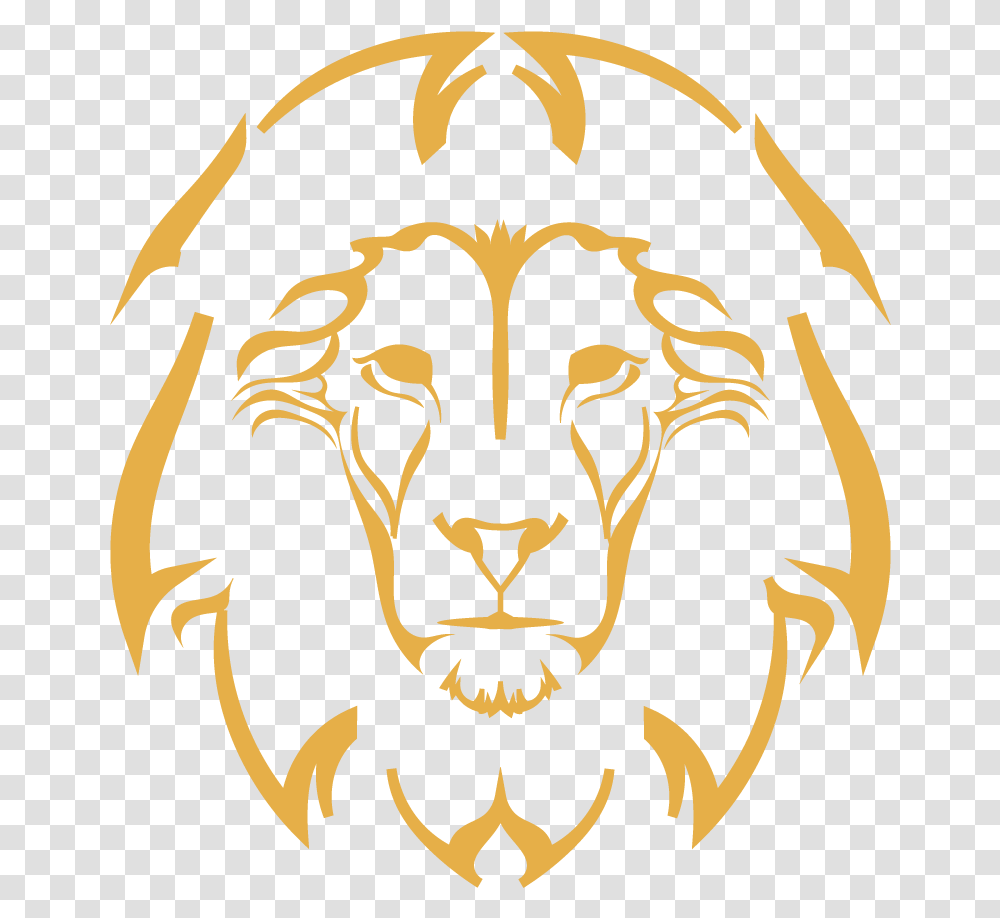Lion Head Logo Image Logo Lion Head, Symbol, Emblem Transparent Png