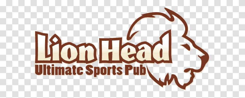 Lion Head Pub Lion Head, Text, Alphabet, Label, Sweets Transparent Png