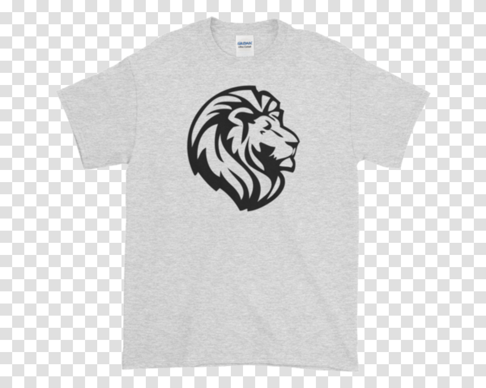 Lion Head Red Lion Head, Apparel, T-Shirt, Sleeve Transparent Png