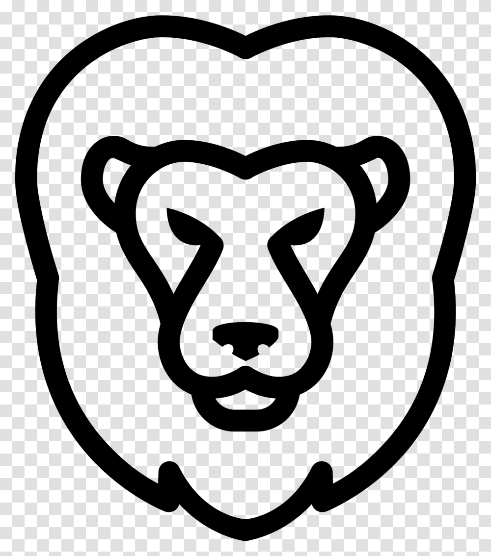 Lion Head Vector Lion Icon, Gray, World Of Warcraft Transparent Png
