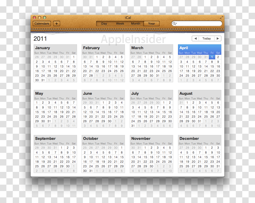 Lion Ical Free Printable 12 Month 2020 Calendar, Menu Transparent Png