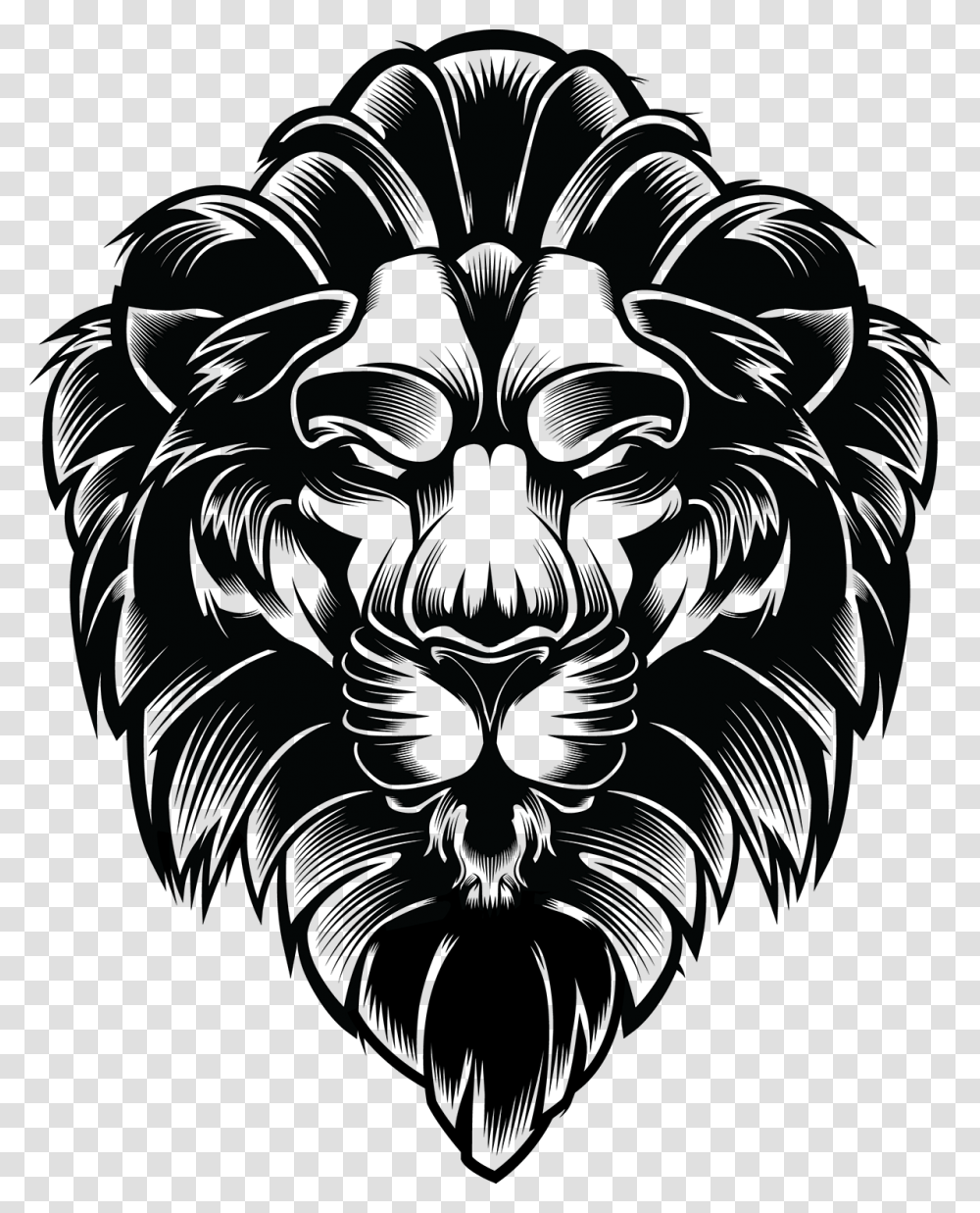 Lion Illustration Logo, Mammal, Animal, Wildlife, Panther Transparent Png