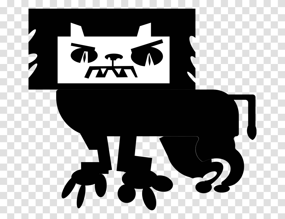 Lion Illustration, Batman Logo Transparent Png