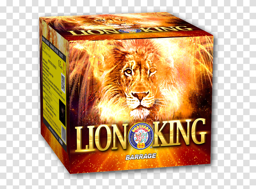 Lion King Brothers Fireworks, Poster, Advertisement, Wildlife, Animal Transparent Png