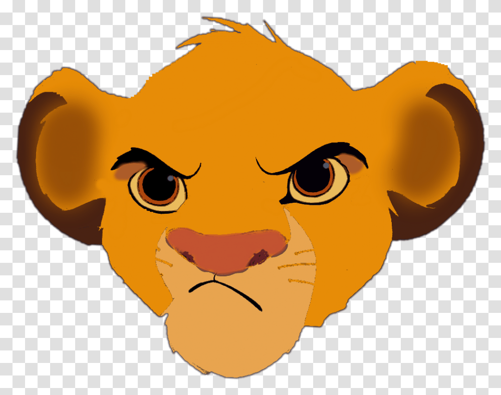 Lion King Cartoon Face, Animal, Mammal, Piggy Bank, Sunglasses Transparent Png