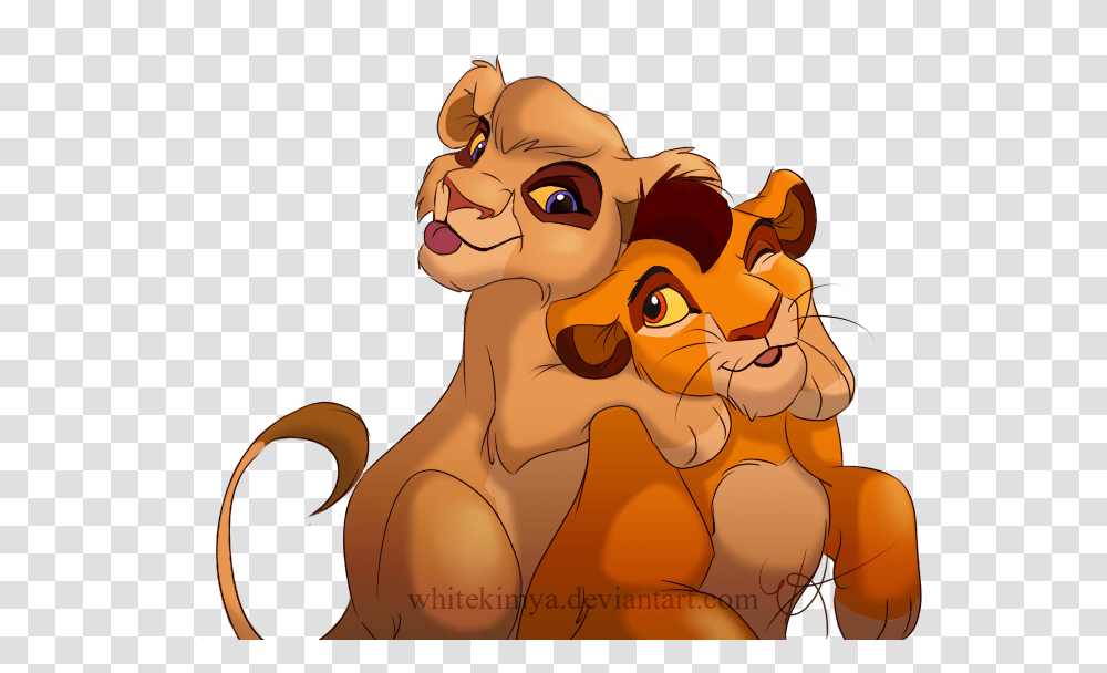 Lion King Couples Kopa And Vitani, Mammal, Animal, Person, Wildlife Transparent Png