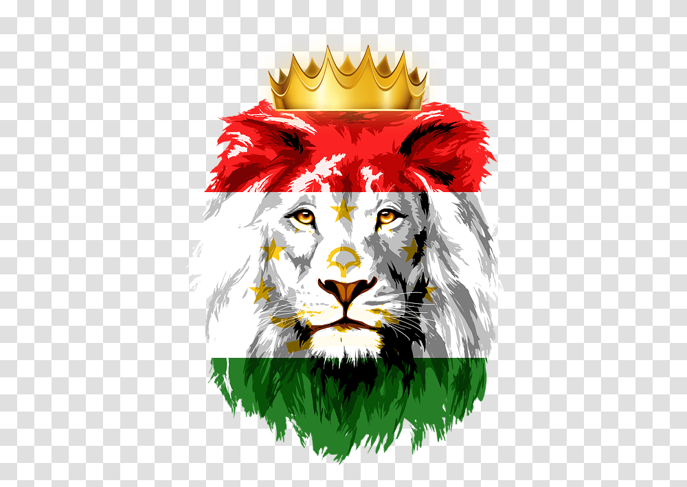 Lion King Crown Free Image On Pixabay Afghanistan Flag With Lion, Face, Art, Head, Graphics Transparent Png