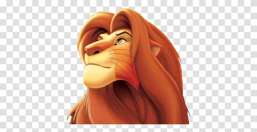 Lion King Mufasa Head, Person, Human, Photography Transparent Png