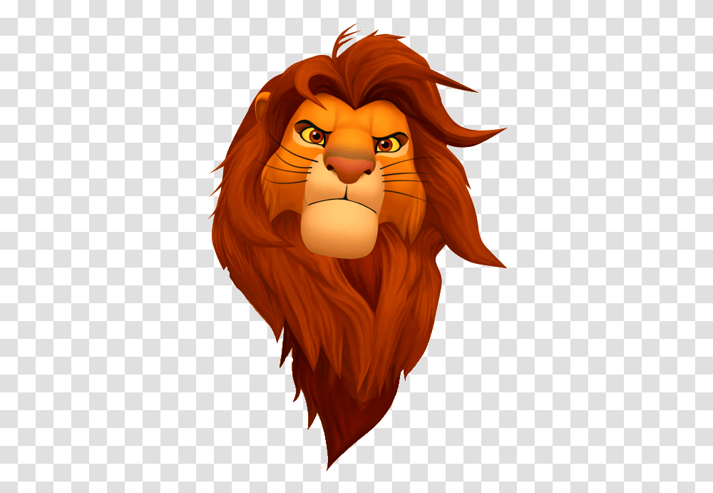 Lion King Simba Head, Mammal, Animal, Wildlife, Person Transparent Png