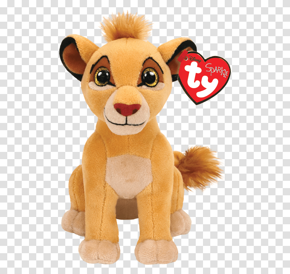 Lion King Simba Regular Beanie BabiesTitle Lion Beanie Babies Simba, Plush, Toy, Mascot Transparent Png