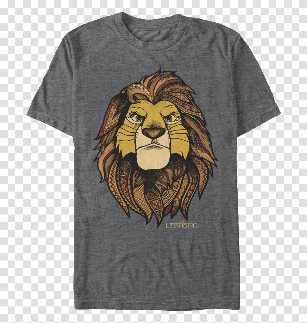 Lion King Simba T Shirt Lion King Shirt Disney, Apparel, T-Shirt, Animal Transparent Png