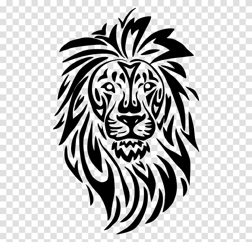 Lion Line Art, Pattern, Cat, Person Transparent Png