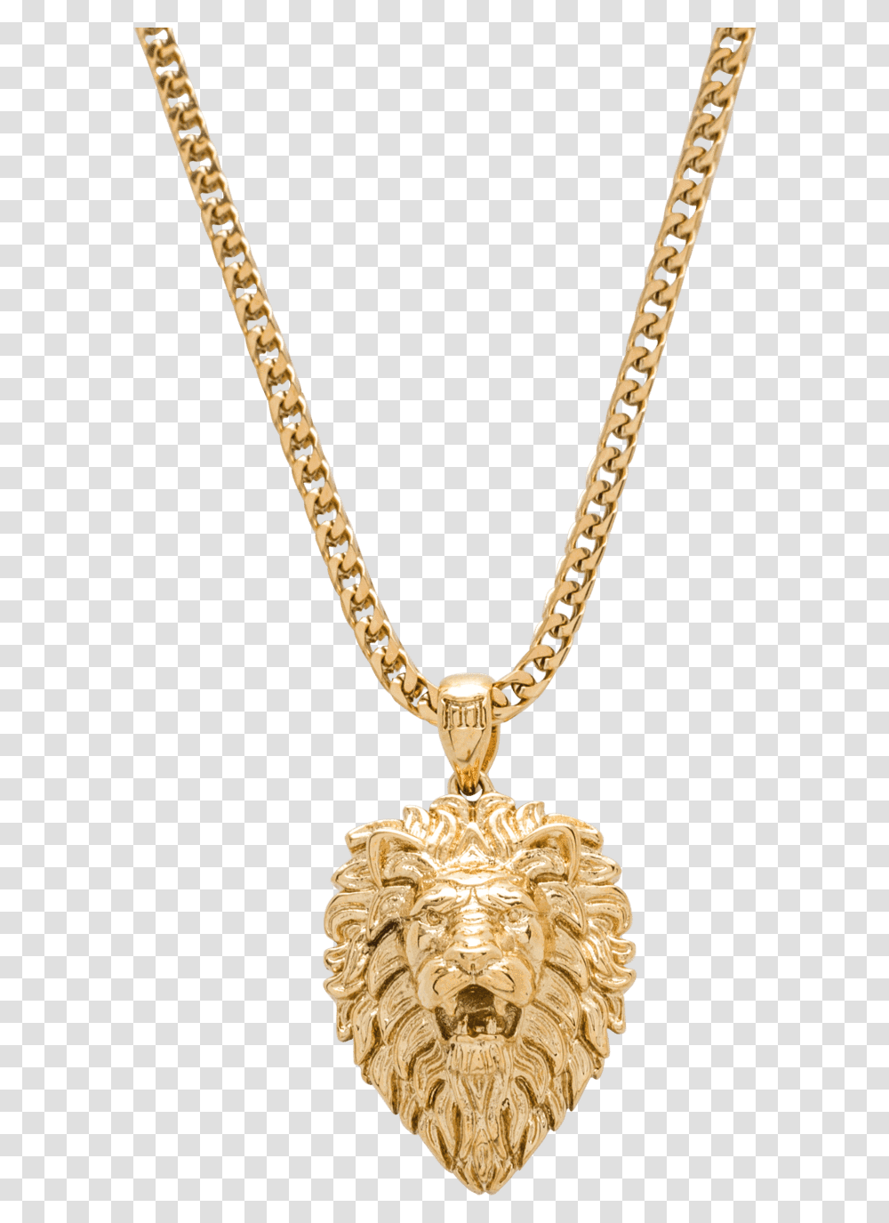 Lion Necklace Gold Diamond Silver Chain, Jewelry, Accessories, Accessory, Pendant Transparent Png