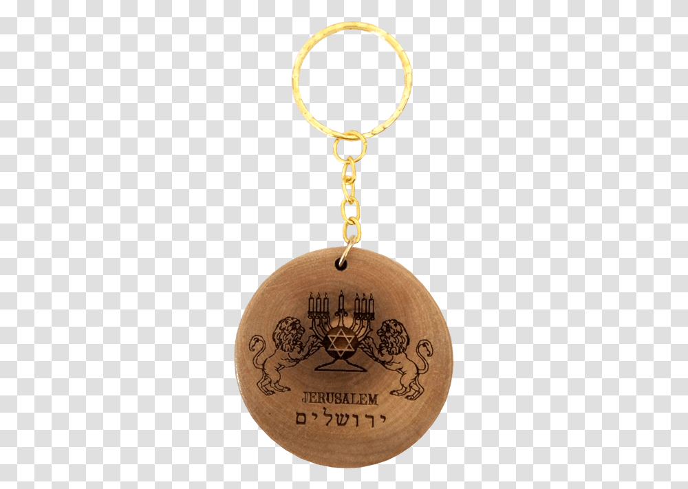 Lion Of Judah Olive Wood Keychain Solid, Pendant, Locket, Jewelry, Accessories Transparent Png