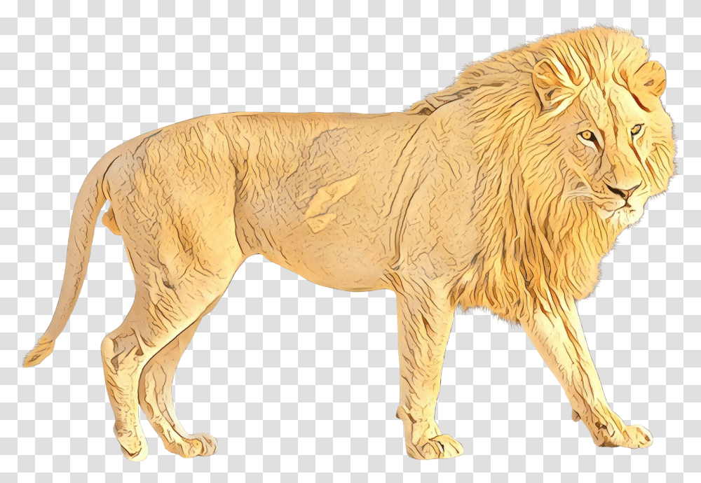 Lion Portable Network Graphics Transparency Image Jaguar Walking Lion In, Wildlife, Mammal, Animal, Bull Transparent Png