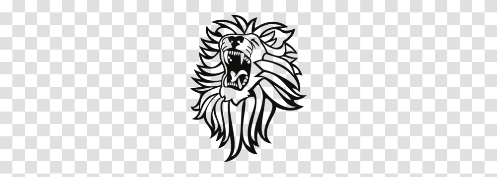 Lion Roar Cliparts, Stencil, Zebra, Wildlife, Mammal Transparent Png