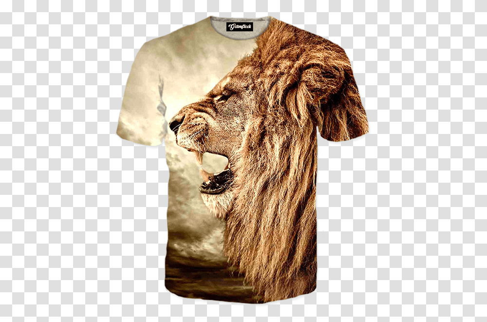 Lion Roar Spandex And Polyester Shirts, Wildlife, Animal, Mammal Transparent Png