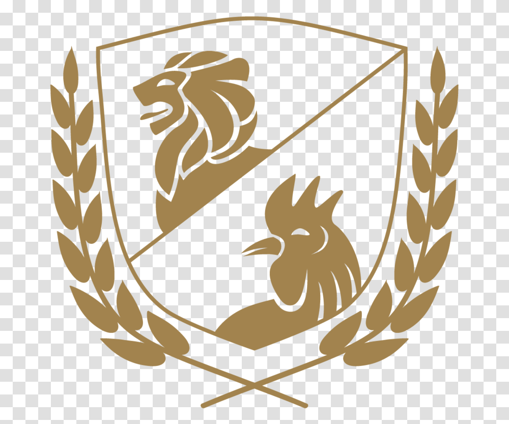 Lion Rooster Logo, Symbol, Emblem, Bird, Animal Transparent Png
