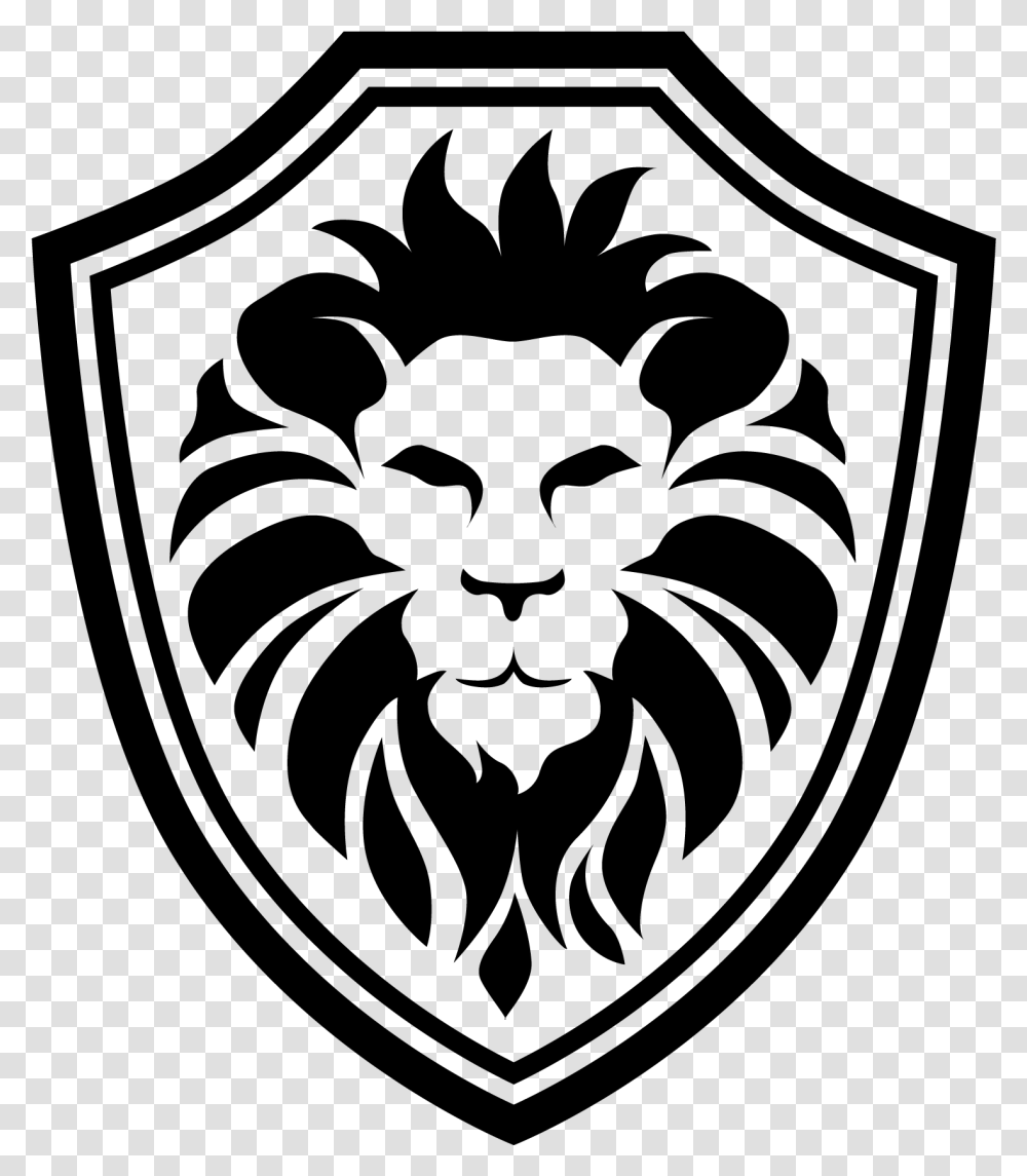 Lion's Den Lions Den Logo, Gray, World Of Warcraft Transparent Png