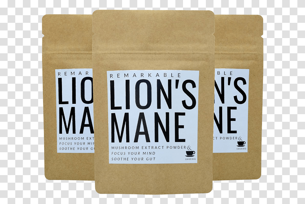 Lion's Mane Mushroom Carton, Flyer, Poster, Paper, Advertisement Transparent Png