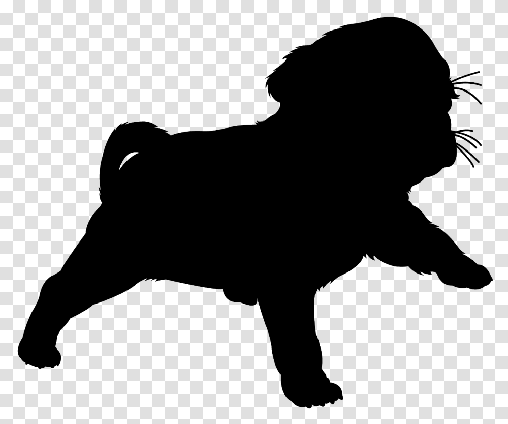Lion Silhouette, Person, Human, Crawling Transparent Png