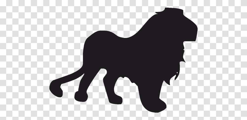 Lion Silhouette Tiger Pumbaa Sticker, Mammal, Animal, Wildlife, Panther Transparent Png