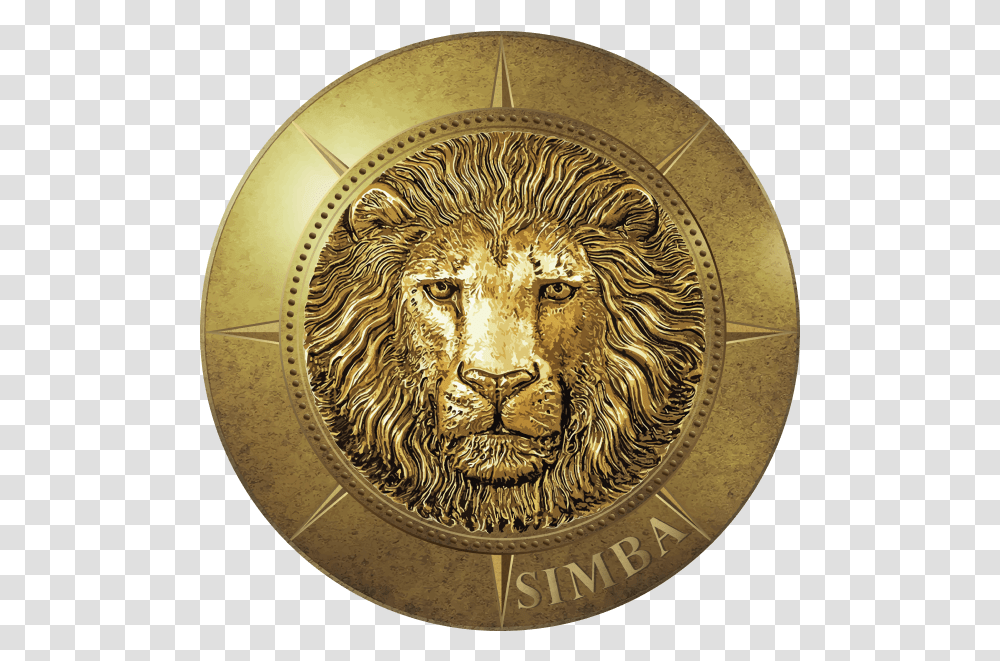 Lion Simba Why Is It The Logo Solid, Bronze, Coin, Money, Gold Transparent Png
