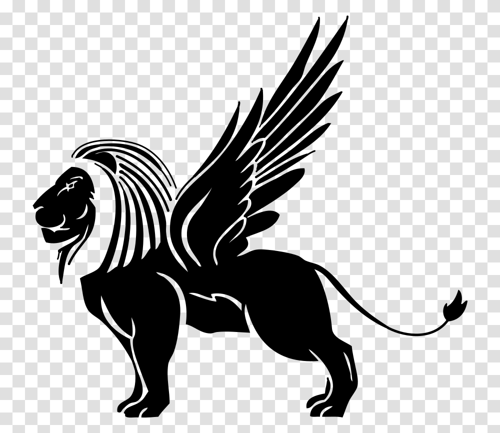 Lion Tattoo Clipart, Gray, World Of Warcraft Transparent Png