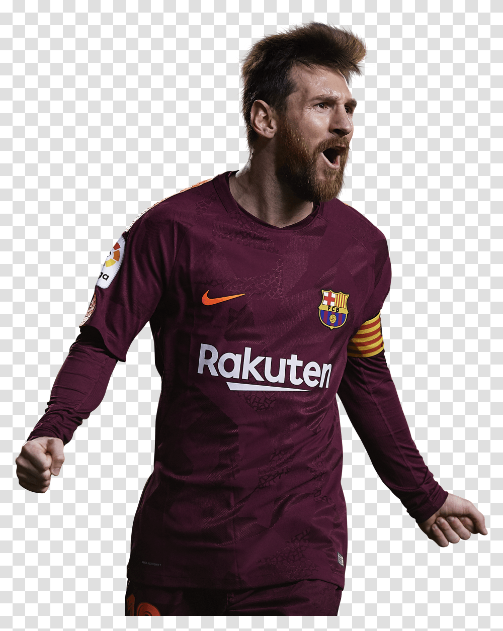 Lionel Messi 2018 Barca Football Transparent Png