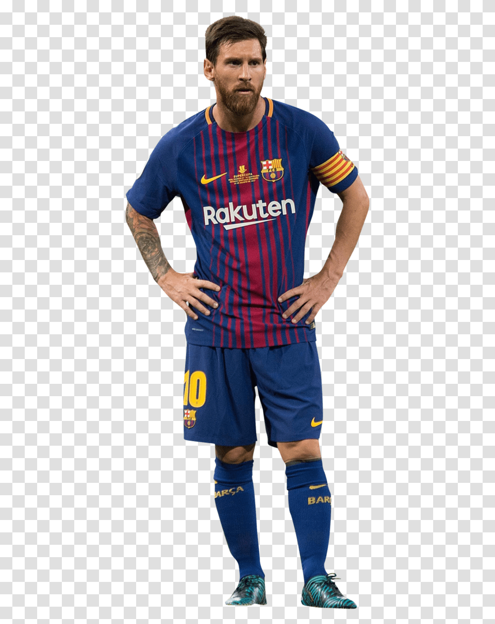 Lionel Messi 2018, Person, Shirt, Shoe Transparent Png
