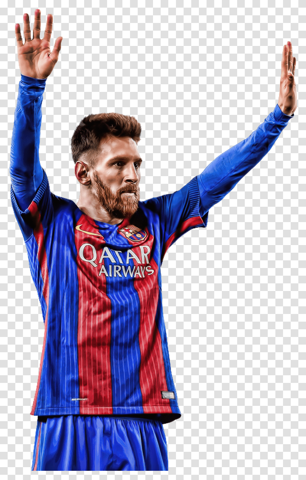 Lionel Messi Barcelona, Apparel, Sleeve, Shirt Transparent Png