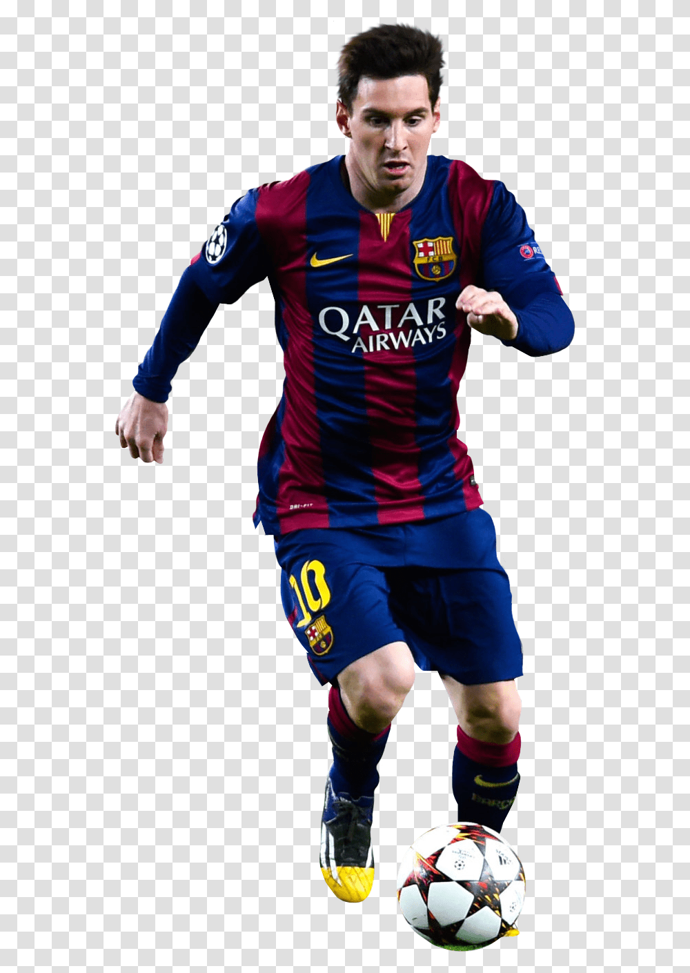 Lionel Messi Football Render 9632 Footyrenders Player, Soccer Ball, Team Sport, Person, People Transparent Png