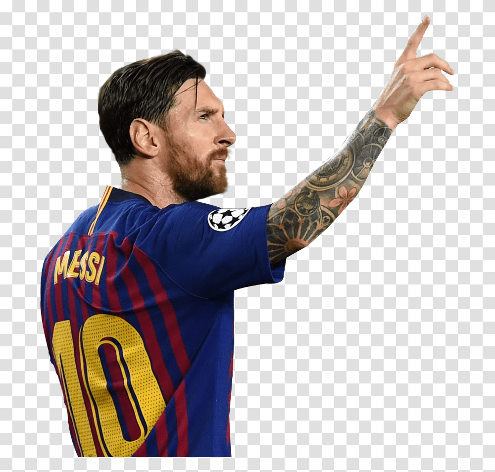 Lionel Messi No Background, Skin, Sleeve, Person Transparent Png