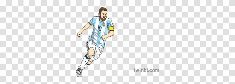 Lionel Messi No Ball Footballer Soccer Argentina Ks2 Football Illustration Messi, Person, Human, People, Sport Transparent Png