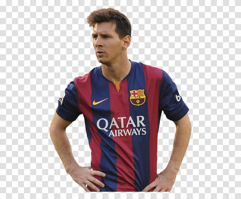Lionel Messi Waiting Messi 2015, Person, Shirt, Sphere Transparent Png