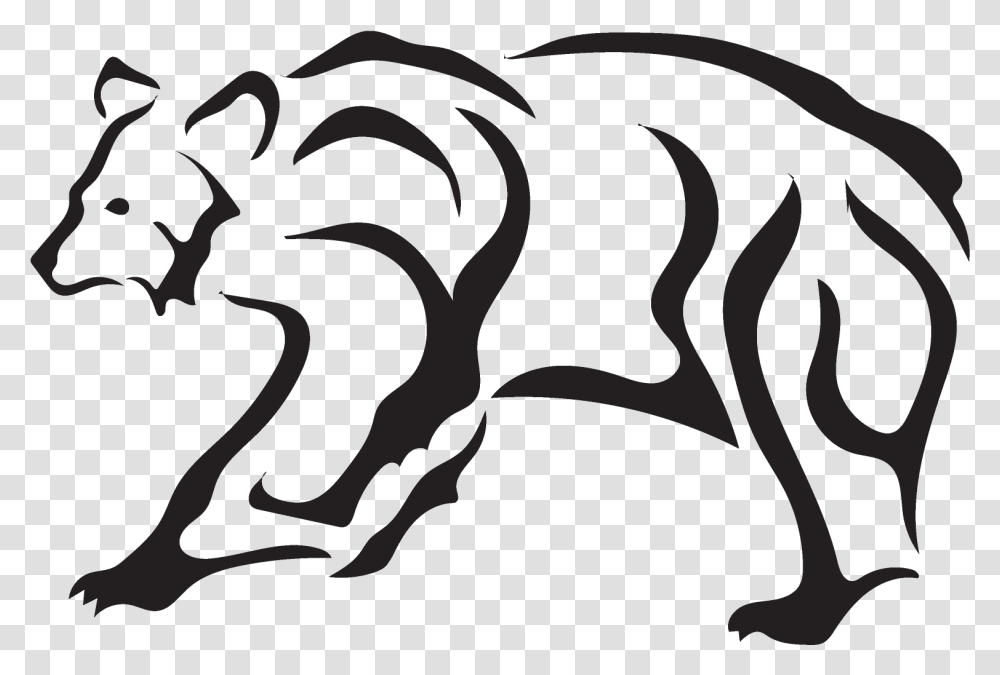 Lioness And Basketball Clipart Black And White, Plant, Painting, Pattern Transparent Png