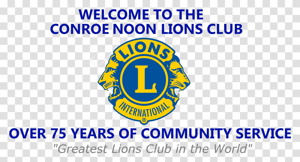 Lions Club International Circle, Logo, Poster Transparent Png