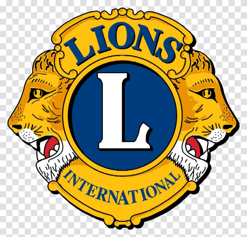 Lions Club International Logo Clipart Lion Club Logo, Number, Trademark Transparent Png