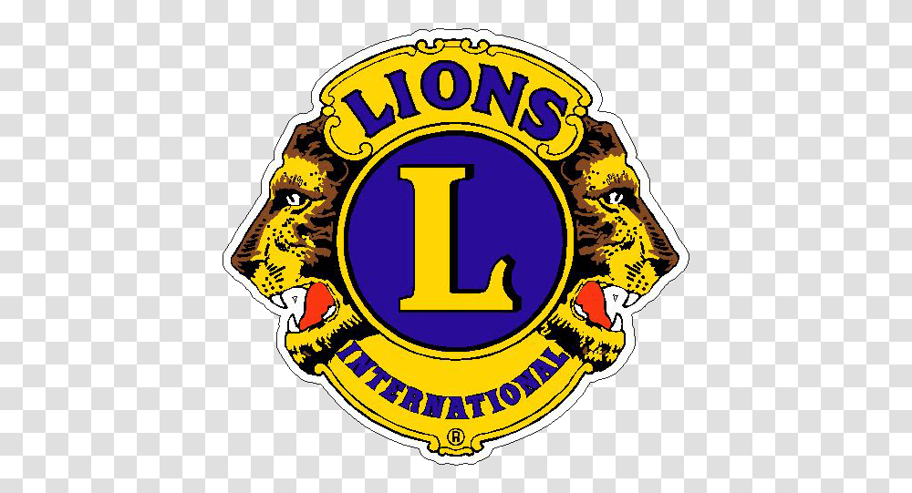 Lions Club International Logos Lions Club, Symbol, Trademark, Text, Badge Transparent Png