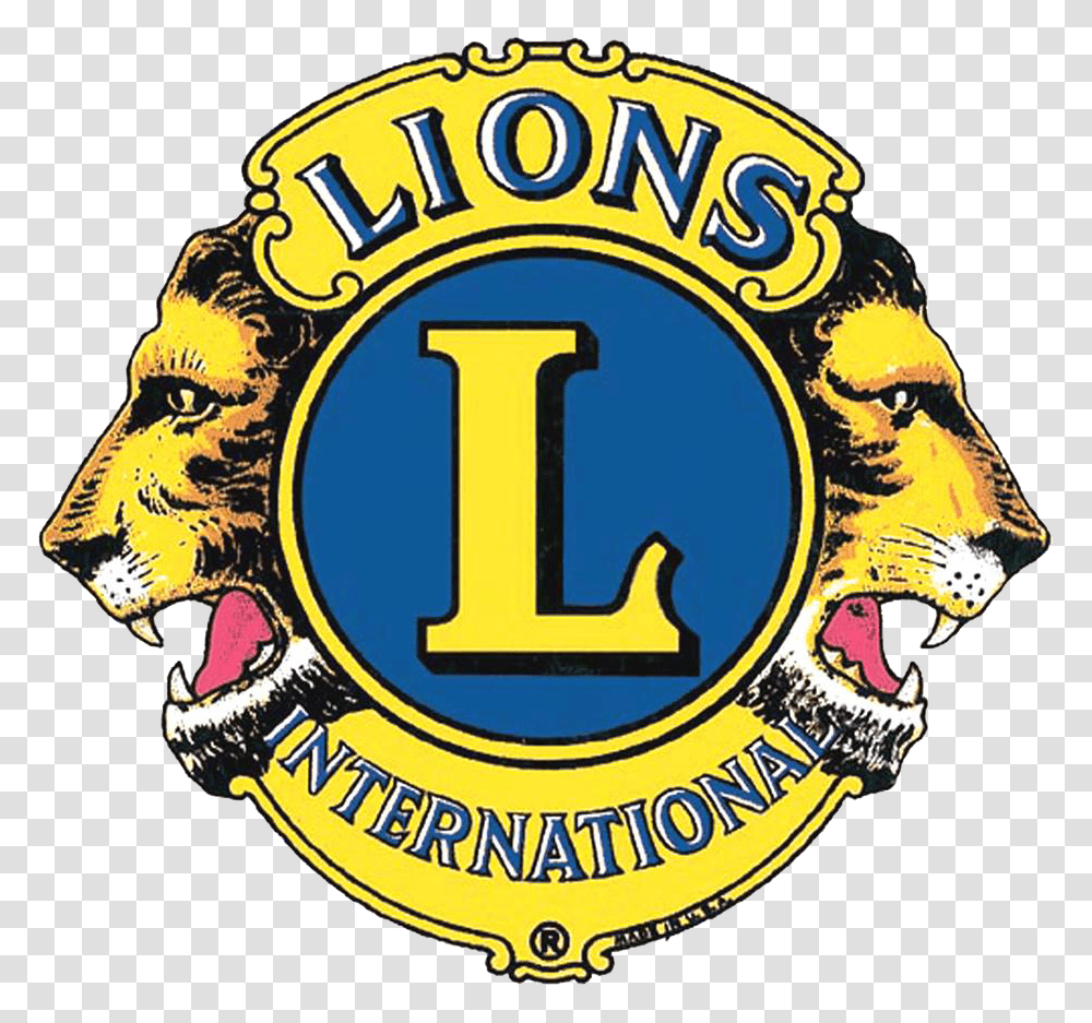 Lions Club, Logo, Label Transparent Png