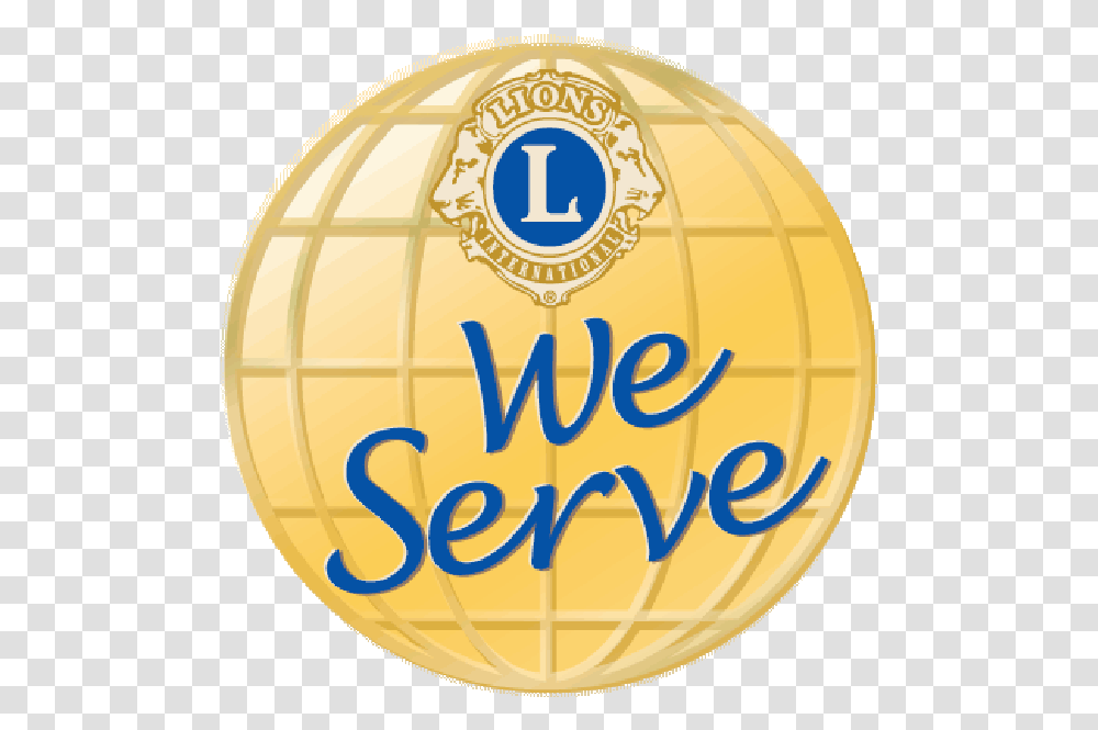 Lions Clubs International Download Lions Club, Text, Gold, Ball, Sphere Transparent Png