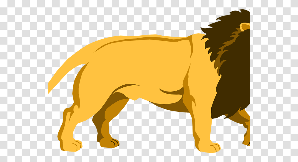 Lions Free Stock Photo Illustration Lion Clipart With Background, Animal, Mammal, Wildlife, Dinosaur Transparent Png