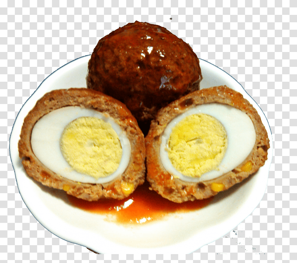 Lions Head Meatball Scotch Egg Chinese Cuisine Scotch Egg Transparent Png