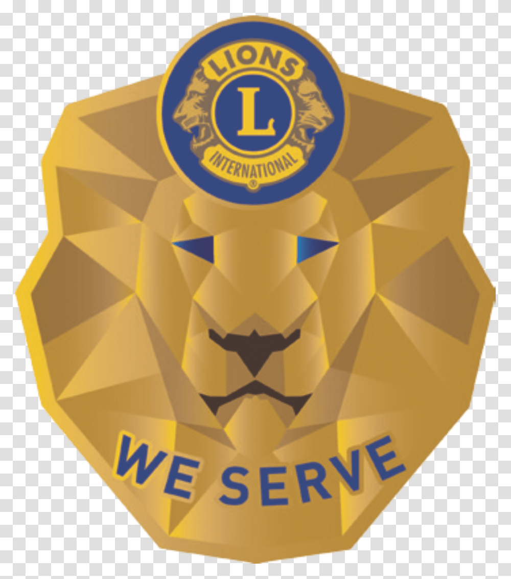 Lions Logos Lions Club International, Gold, Label, Gold Medal Transparent Png