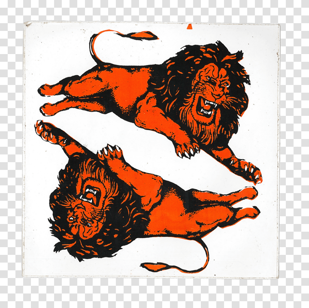 Lions Siberian Tiger, Poster, Advertisement Transparent Png