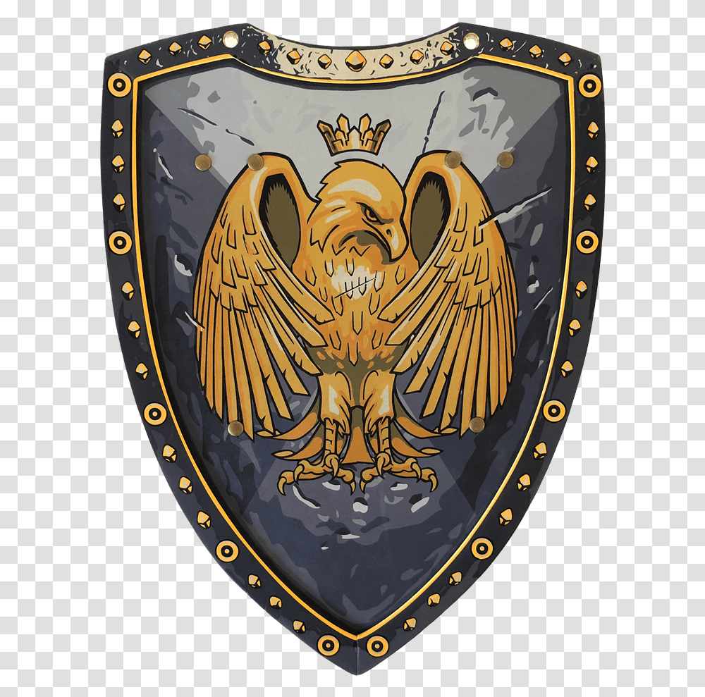 Liontouch 27001lt Golden Eagle Foam Eagle Shield, Armor, Emblem, Symbol Transparent Png