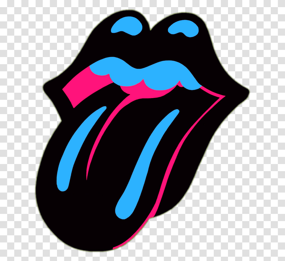 Lip Black Blacklip Mouth Clipart Clipartlip Lipclipart Arte Pop Rolling Stones, Hand, Heart, Label Transparent Png