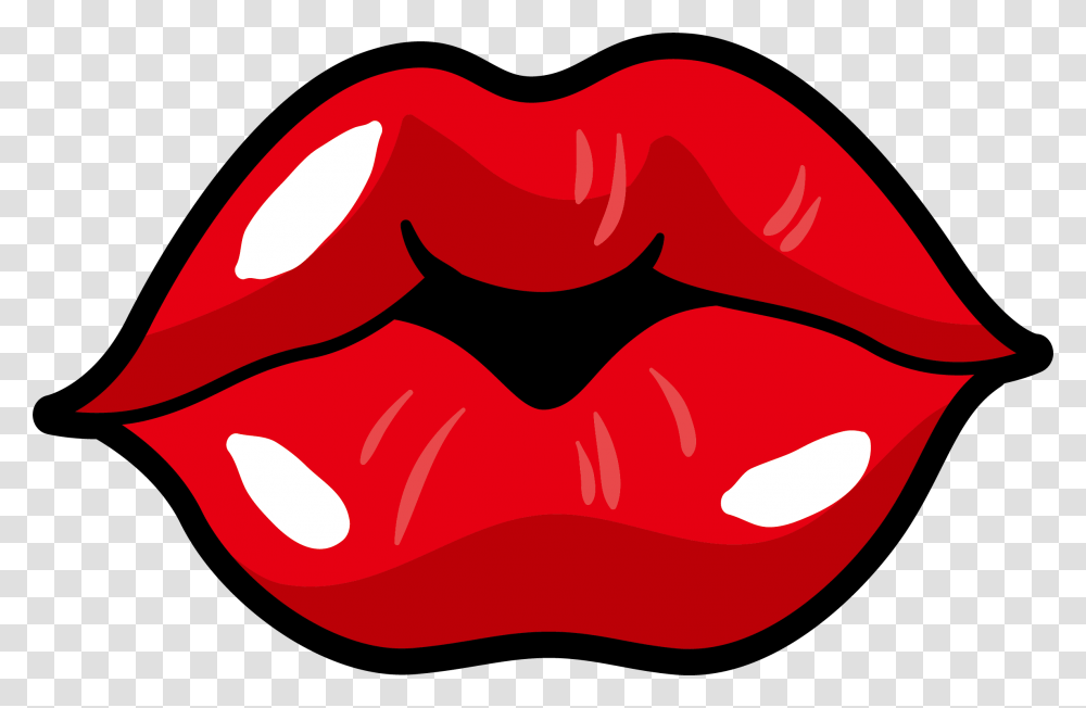 Lip Euclidean Vector Clip Art Red Lips Clipart, Plant, Mouth, Heart, Food Transparent Png