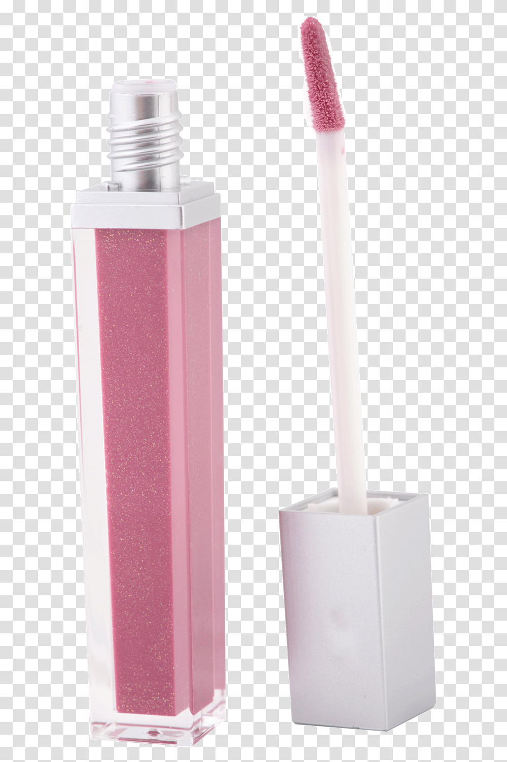 Lip Gloss, Cylinder, Shaker, Bottle, Brush Transparent Png